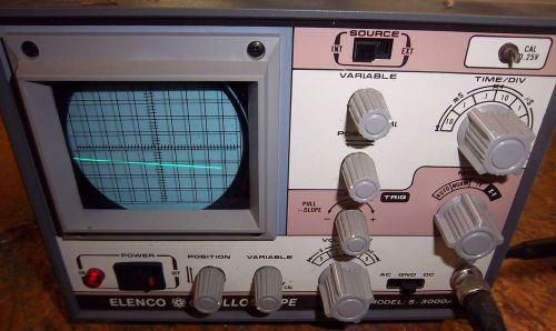 Elenco Oscilloscope S-3000A untested