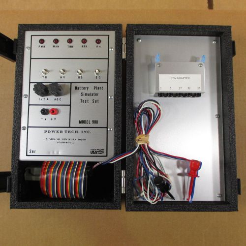 Battery Plant Test Set Model 900 POWER TECH + J2A Adapter