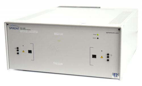 Spirent dls 400 2-port dsl xdsl wireline test simulator unit gpib dl4-400e exp for sale