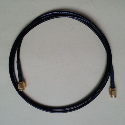 Huber+suhner g 02232 d cable sma male to sma male rf test flexible assembly 1m for sale