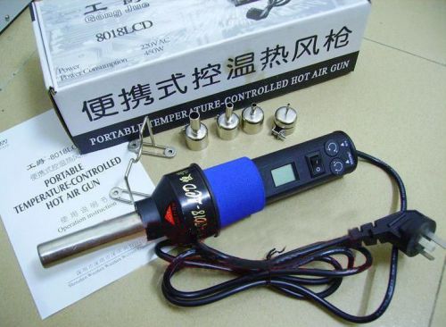 Ac 220v 450c 450w lcd soldering station hot air gun ics desolder for bga nozzle for sale
