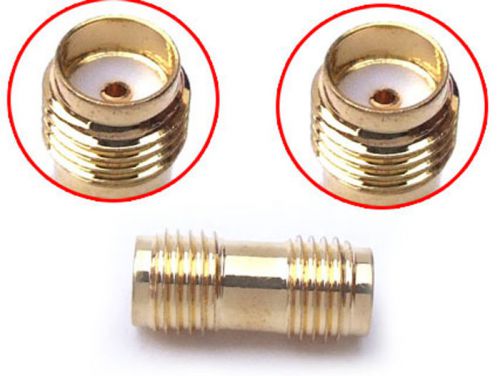 5PCS Copper SMA Female to SMA Female Jack series Coaxial Connector Adapters