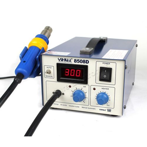 8508d hot air gun rework soldering repair station 110/220v smd esd free express for sale