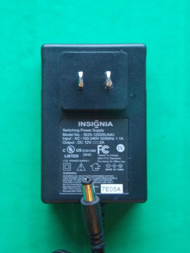 AC Power Adapter Supply INSIGNIA BI25-120200-ADU For Satelite Radio