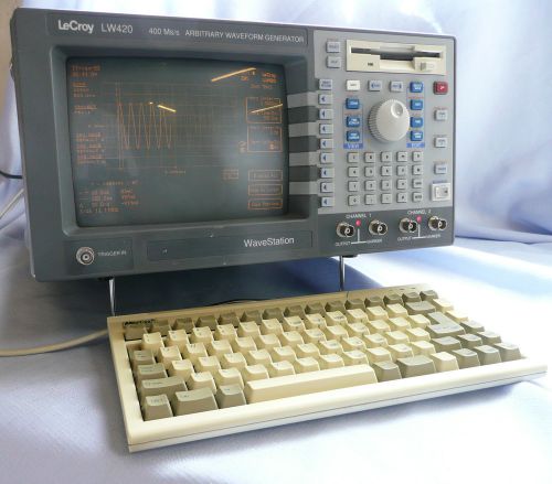 Lecroy lw420 wavestation arbitrary waveform generator 2ch, 400ms/s w/keyboard for sale
