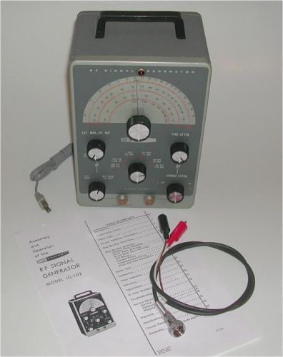 Heathkit RF Generator model IG-102  ** Fully Functional  Good Condition  **