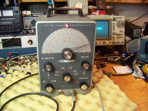HEATHKIT IG-102 Signal Generator, Tested and with Cable