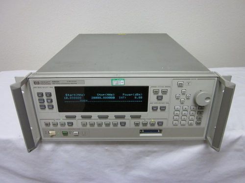 HP / Agilent 83623A 10 MHz to 20GHz High-Power Synthesized Sweeper / Generator