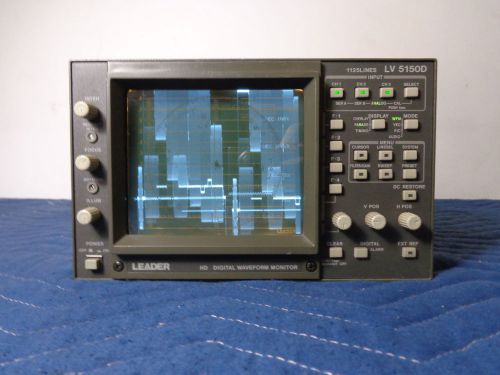 Leader lv 5150d hd digital waveform monitor for sale