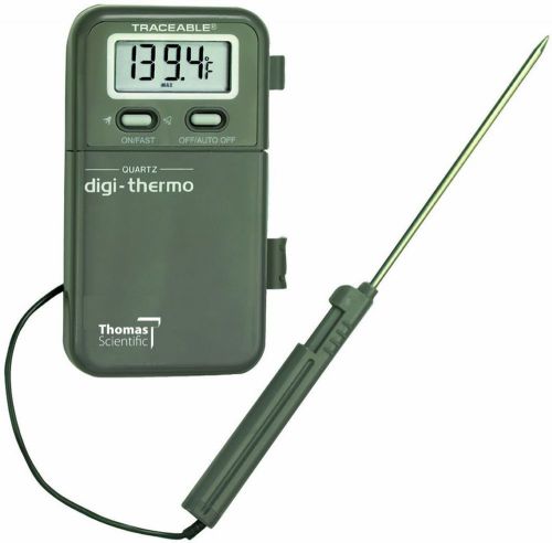 Digital thermometer with 1/2&#034; digit display 7 1/4&#034; probe length to 500.8 for sale