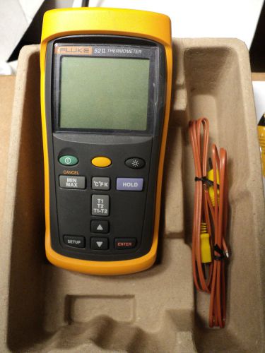 FLUKE 52 SERIES 2 THERMOCOUPLE THERMOMETER