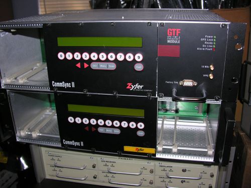 Two FEI Zyfer CommSync II Units For Parts or Repair