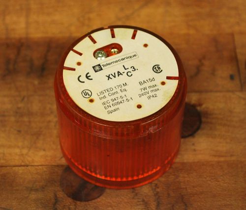Telemecanique XVA-L3C (Amber) WO/Bulb