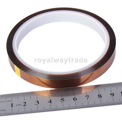 10mm heat / high temperature resistant polyimide tape - length 30m for sale