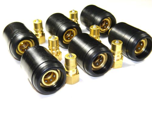 Carpet cleaning - brass 1/4&#034; quick disconnect w/heat shield &gt; for wands hoses for sale