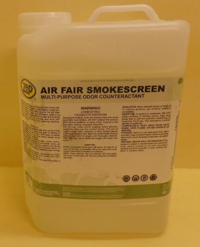 2.75 Gallons ZEP Air Fair Smokescreen Multi-Purpose Odor Counteractant 165512