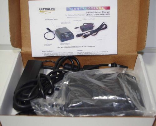 Ultralife CH0002 Battery Charger for UBI-2590 Family Li-ion Batteries ++ NICE ++