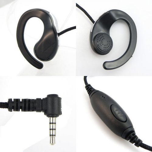 Earpiece headset for yaesu vx-5r/110/132/ vx-168 vx-210 ft-50/60r tsp-2400 for sale
