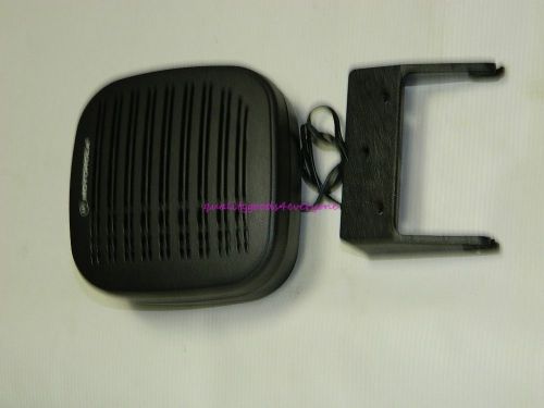 External Motorola Police Fire EMS Radio Speaker Model RSN4001A w/Bracket