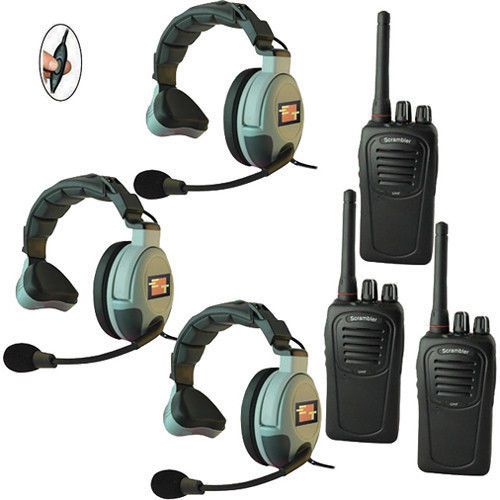 SC-1000 Radio  Eartec 3-User Two-Way Radio System MAX3G Single MS3GSC3000IL