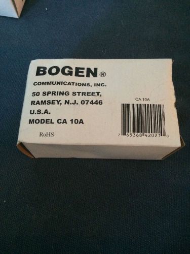 Bogen CA-10A Two Position Press To Call Switch