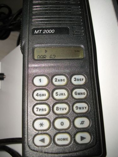 MOTOROLA MT2000 W/AAR RAILROAD MONITOR 99 CHANNELS VHF     (1028)