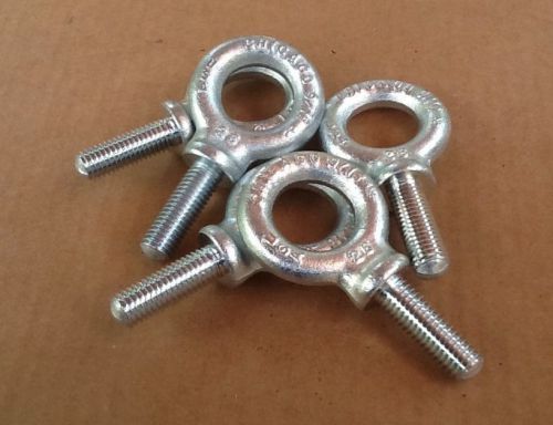 9/16&#034; forged lifting eye bolts (5pcs) usa made for sale