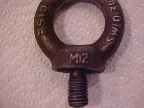 12 mm  cise  eye bolt 3/4  inch of theards for sale