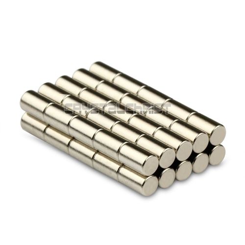 50pcs Super Strong Round Cylinder Magnet 3 x 5mm Disc Rare Earth Neodymium N50