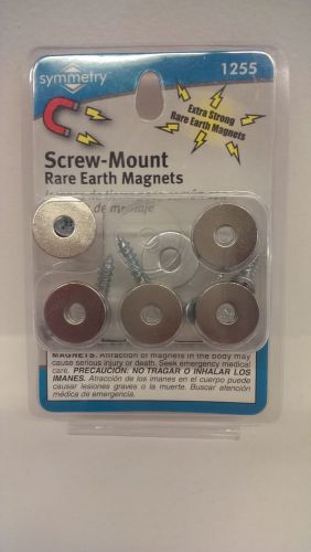 Screw -Mount Rare Earth Magnets- lot of ten packages