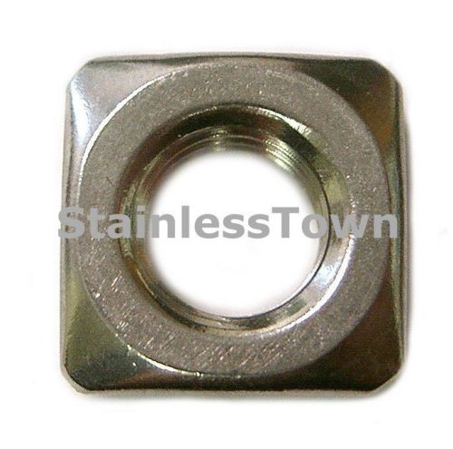 Stainless Steel Square Nuts 1/4-20 (Pack of 5)