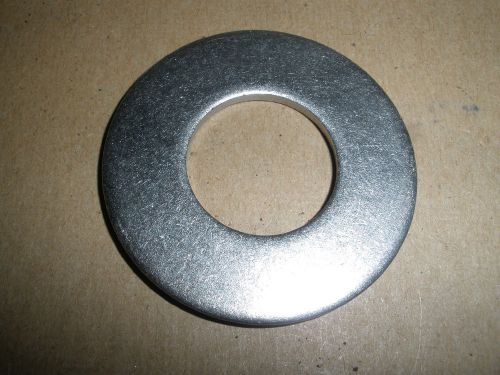 7/8&#034; Stainless steel flat washer 2&#034; outside diameter .115&#034; thick (34) pcs. total