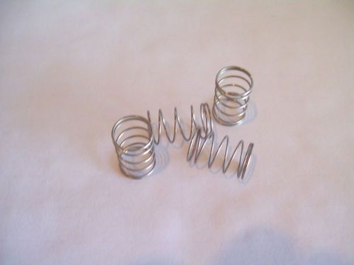Compression spring lot 50 pcs stainless steel 2.25 #/in .032 x .563 x .850 for sale