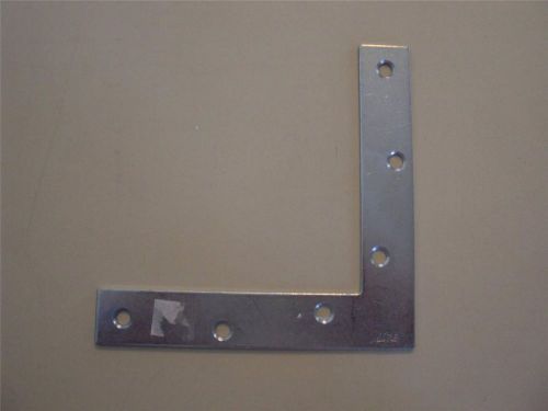 10 Pieces Ace Hardware 6 Inch Flat Corner Brace Zinc Plated Heavy Gauge