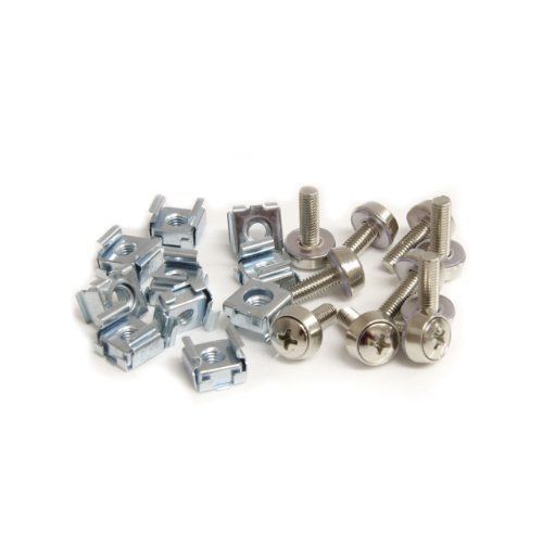 Startech.com m5 mounting screws and cage nuts for server rack (cabscrewm52) for sale