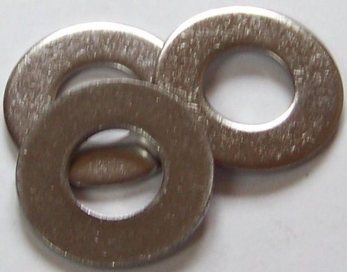 100 Qty-18-8 Stainless Steel Flat Washer 1/4&#034;(13395)