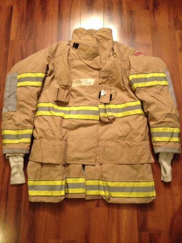 Firefighter turnout / bunker gear coat globe g-extreme 43-c x 35-l guc 2005 for sale