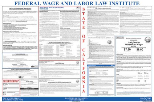 California (CA) All-In-One Labor Law Poster