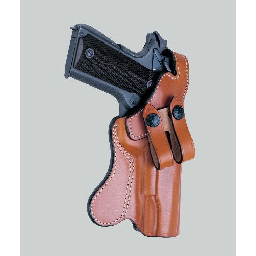 Desantis 098ta85z0 tan rh inner piece w/ thumb break colt govt gun holster for sale