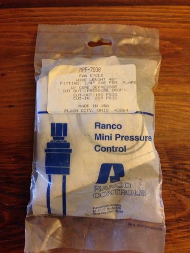 Ranco mpf-7008 mini pressure control  (d2) for sale
