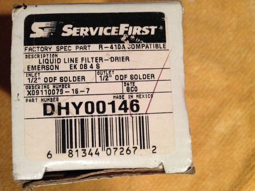 Service First Liquid Line Filter 1/2&#034; DHY00146