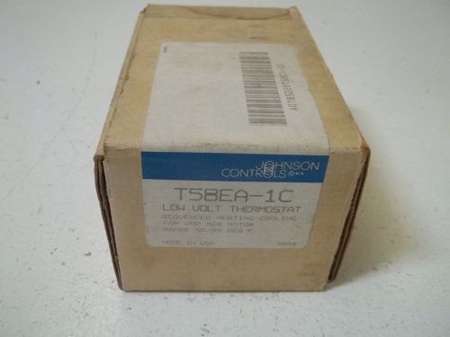 JOHNSON CONTROLS T58EA-1C LOW VOLT THERMOSTAT *NEW IN A BOX*