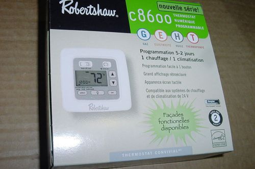 ROBERTSHAW DIGITAL PROGRAMMABLE THERMOSTAT C8600 NEW