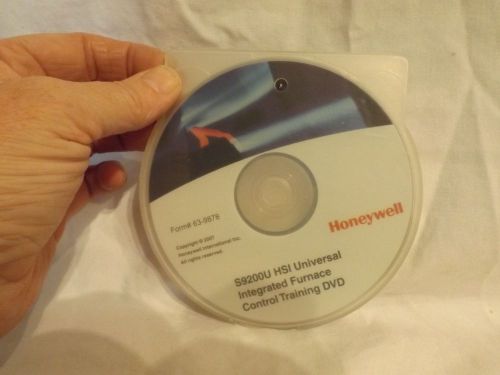 Honeywell S9200U HSI Universal Integrated Furnace Control Training DVD