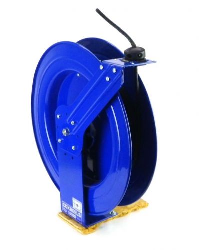 Coxreels pc24-0012-x 100&#039; 12/3 sjo blue retractable cord reel 1aa for sale
