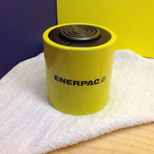 ENERPAC L-201,Hydraulic Cylinder, Steel, 20 Ton, 1.75 In Stroke MADE IN THE USA!