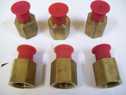 PARKER 3/4&#034; x 1/2&#034; FLUID CONNECTOR/ADAPTER -6PCS- NEW - FREE SHIPPING!!