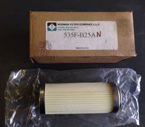 Norman Filter Company,Part # 535FB25AN, Replacement Hydraulic Filter Element