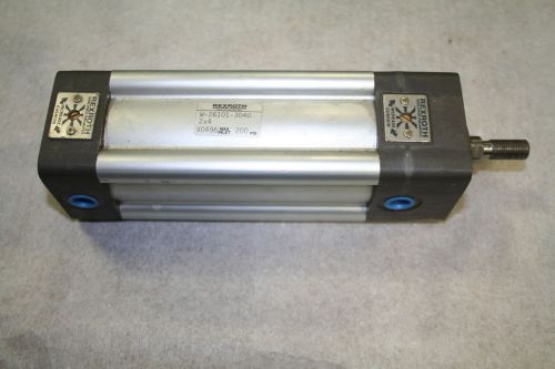 NEW REXROTH PNEUMATIC CYLINDER 2&#034; BORE 4&#034; STROKE 200PSI 2 X 4 V1197 W-26101-3040