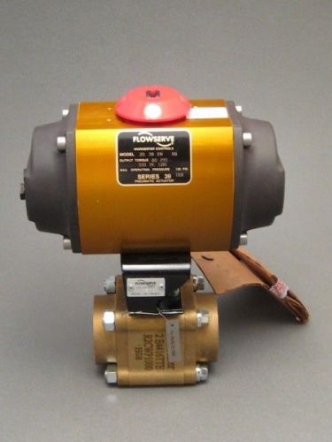 Worcester controls series 39 pneumatic actuator with 44 series 2&#034; ball valve new for sale